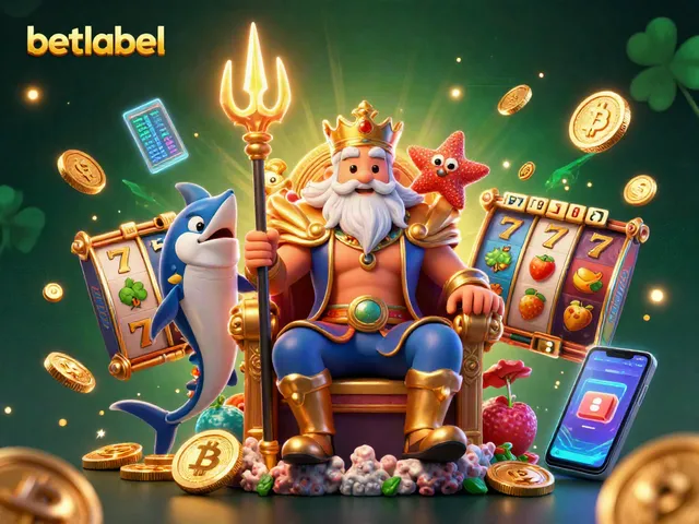 Experience the excitement of betting with betlabel and vibrant slot reels featuring lucky symbols!